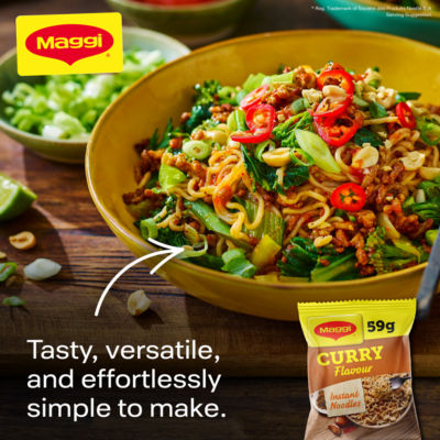 Maggi Curry Noodles multipack 4x59g - British product