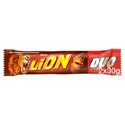 ASDA Lion Milk Chocolate Duo Bar 60g- Buy online at McGrocer