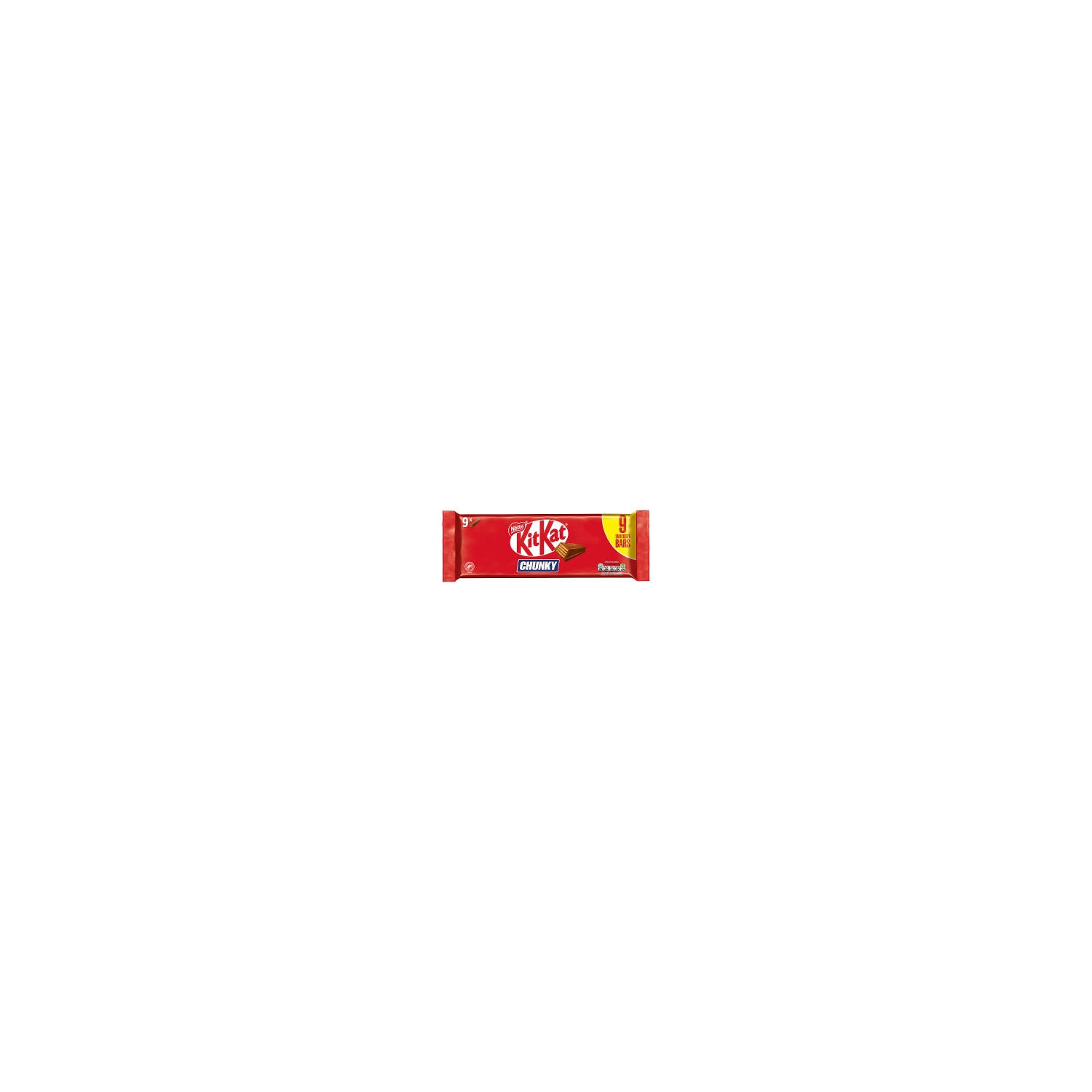 Kit Kat Chunky Snacksize milk chocolate bar 288g multipack, UK version