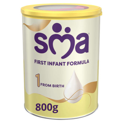 ASDA SMA Stage 1 First Infant Baby Milk Formula Powder 800g- Buy online at McGrocer