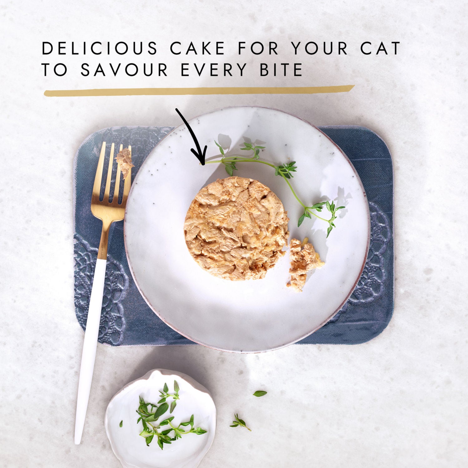 GOURMET Gold Savoury Cake wet cat food 680g, imported from the UK