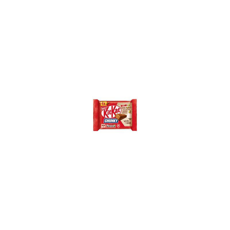 Kit Kat F1 Chunky milk chocolate bar 4 pack 160g, UK version