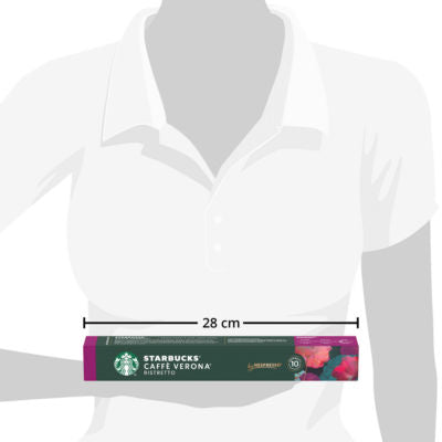 Starbucks Caffè Verona mørkbrent kaffekapsler 10 pakker 55g