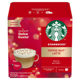Starbucks Toffee Nut Latte coffee pods limited edition 12 pods - British product