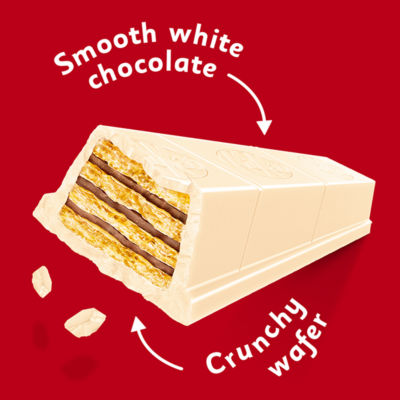 Kit Kat Chocolate Bar Chunky White 160g, imported from the UK