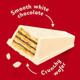 Kit Kat Chocolate Bar Chunky White 160g, imported from the UK