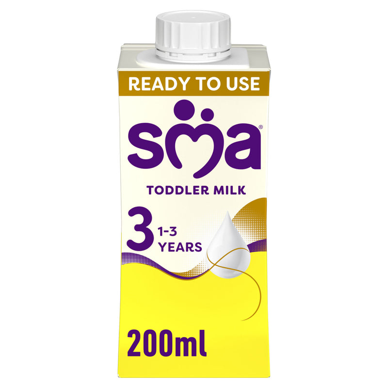 SMA toddler milk ready to drink formula 200ml, imported from the UK