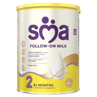 ASDA SMA Stage 2 Follow-on Baby Milk Powder 800g- Buy online at McGrocer