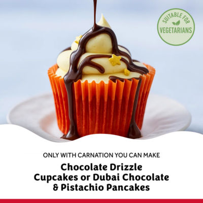 Carnation chocolate drizzle sauce 450g, imported from the UK