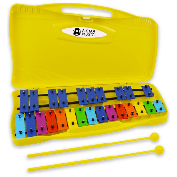 A-Star 25 note chromatic glockenspiel rainbow (British brand)