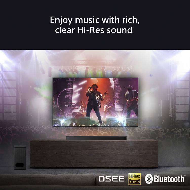 Sony BRAVIA Theatre Bar 6 soundbar and subwoofer, imported from the UK