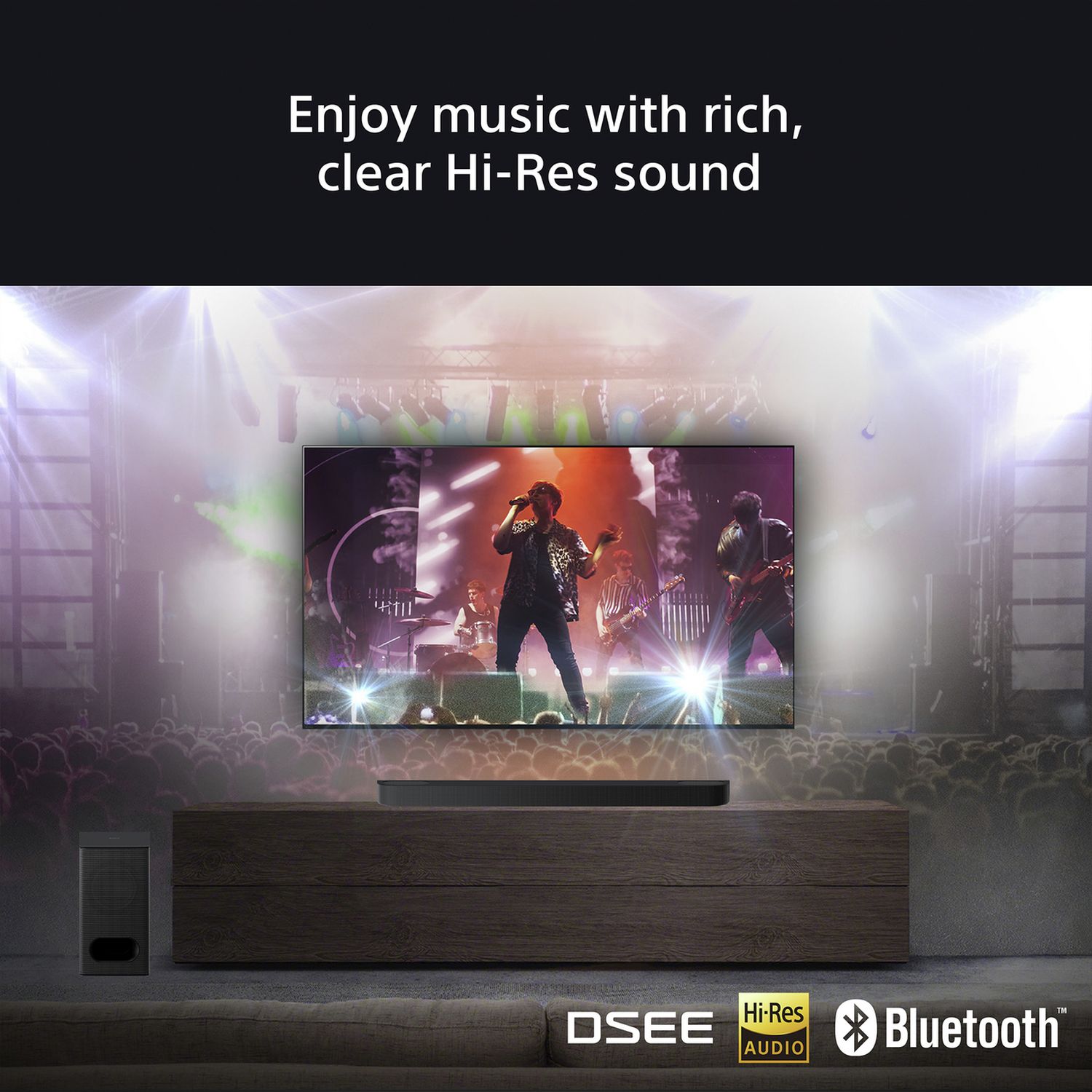 Sony BRAVIA Theatre Bar 6 soundbar and subwoofer, imported from the UK