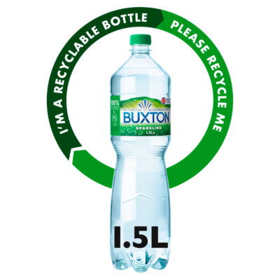 ASDA Buxton Musserende Naturlig Mineralvann 1,5 Liter - Kjøp online hos McGrocer