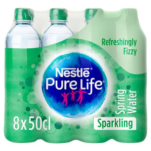 Nestle sparkling spring water 8x500ml pack (British brand)