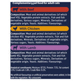 Felix Soup Time wet cat food 6x48g - British product