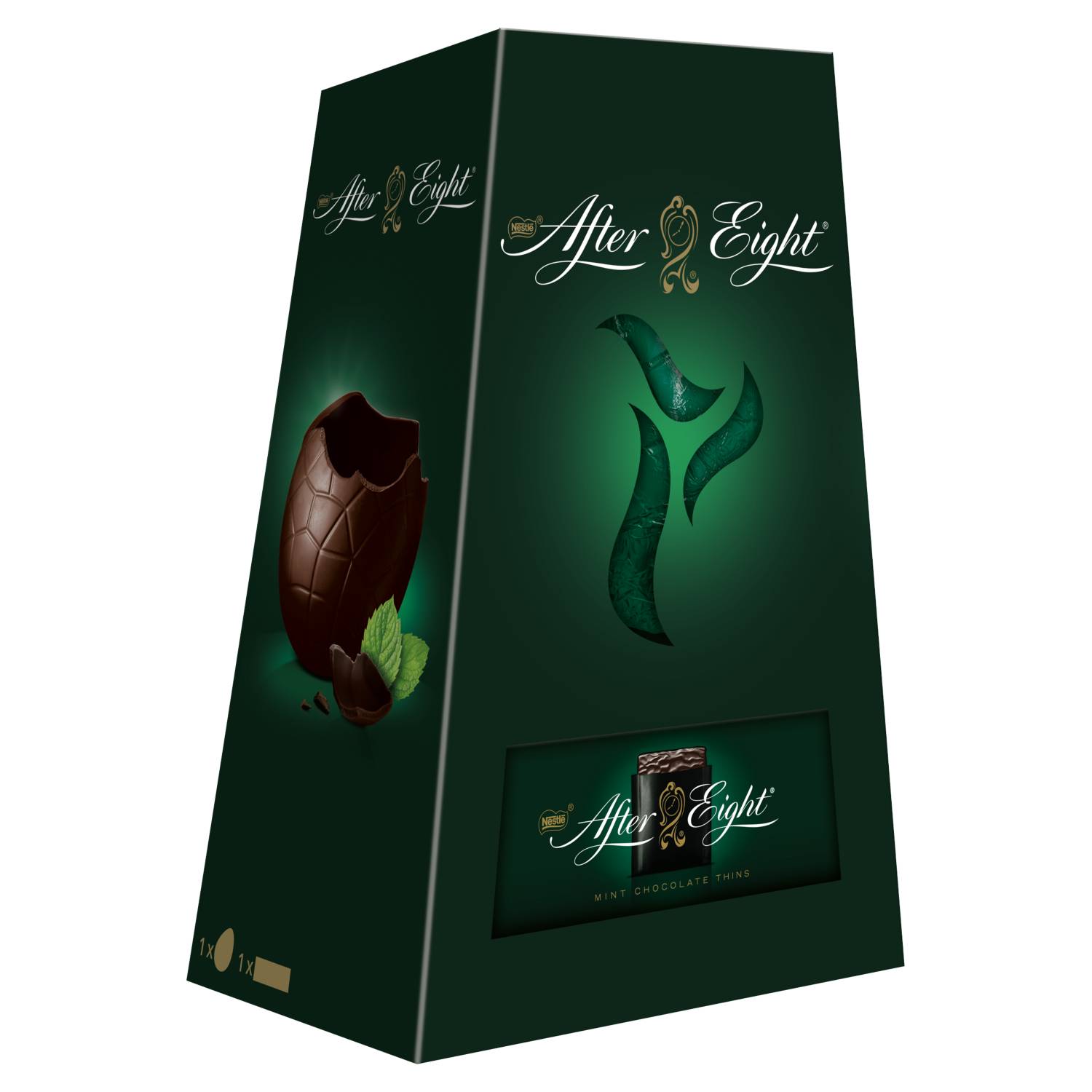 After Eight premium mint dark chocolate egg 400g, imported from the UK