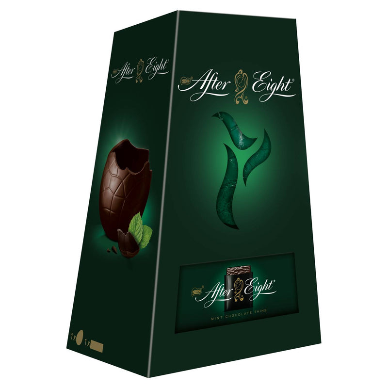 After Eight premium mint dark chocolate egg 400g, imported from the UK