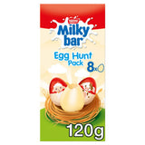 MilkyBar white chocolate Easter eggs Egg Hunt Box 120g, UK version