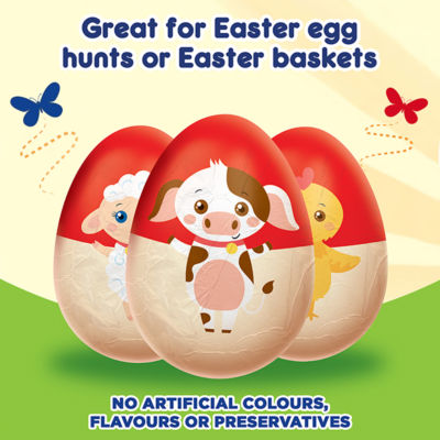 MilkyBar white chocolate Easter eggs Egg Hunt Box 120g, UK version