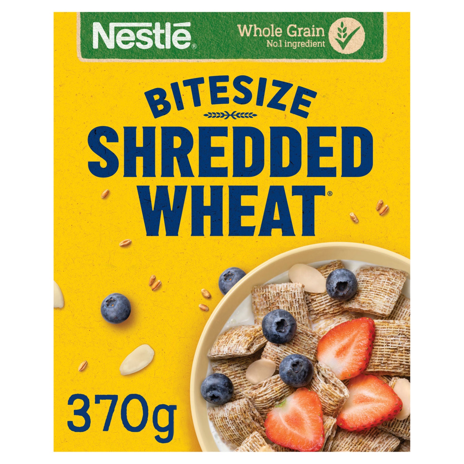 Nestle Shredded Wheat Bitesize Breakfast Cereal 370g