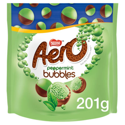 Aero Bubbles Pfefferminz Milchschokolade-Tüte zum Teilen 181g