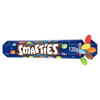 Smarties milk chocolate giant tube 120g - British product