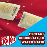 Kit Kat 2 finger white chocolate biscuit bar 186.3g multipack, UK version