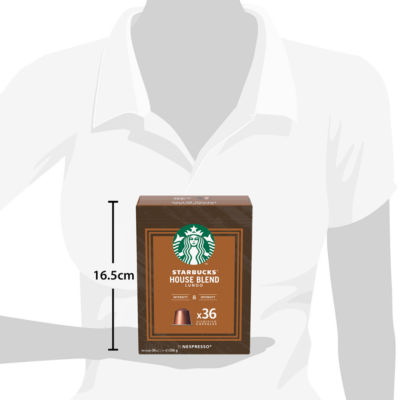Starbucks House Blend coffee pods 36 pods (British brand)