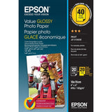 Epson glossy photo paper 10x15 40 sheets, UK version