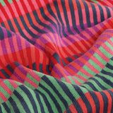 Margo Selby knitted throw red 150x125cm, imported from the UK