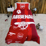 Arsenal FC kids bedding set single duvet cover and pillowcase, UK version