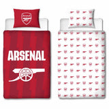 Arsenal FC kids bedding set single duvet cover and pillowcase, UK version