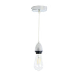 Habitat polished chrome pendant light with adjustable drop, UK version