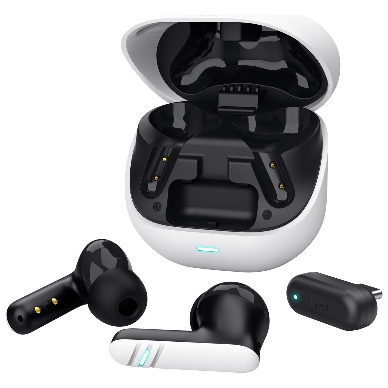 Trust GXT Oxxie wireless gaming earphones white, imported from the UK