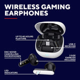 Trust GXT Oxxie wireless gaming earphones white, imported from the UK
