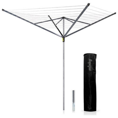 Argos Minky Easy Breeze 50m 4 Arm Rotary Airer with Cover- Buy online at McGrocer
