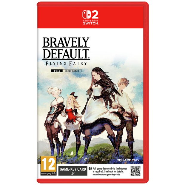 Bravely Default RPG game HD Remaster Switch 2 (British brand)