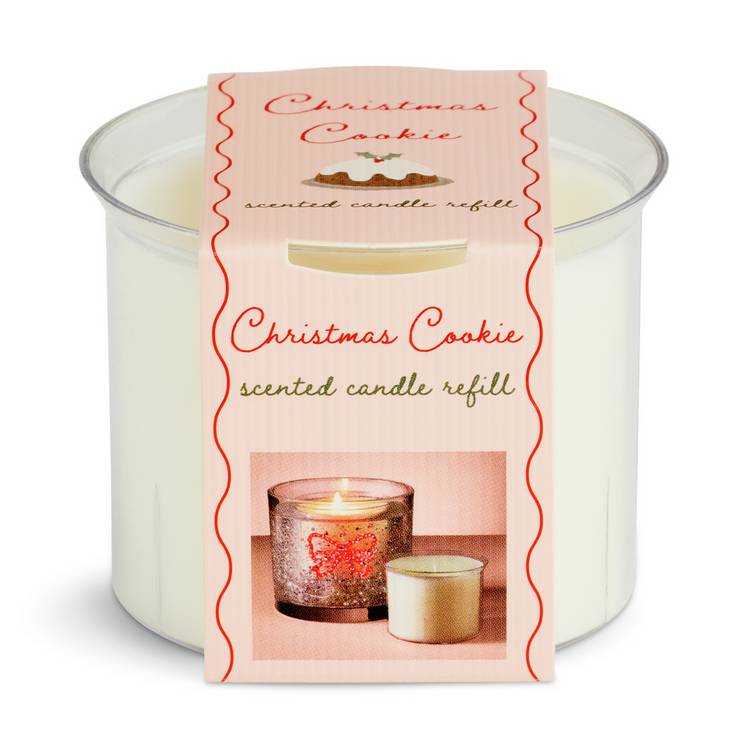 Argos Home gel candle refills Christmas Cookie pack of 2, UK version