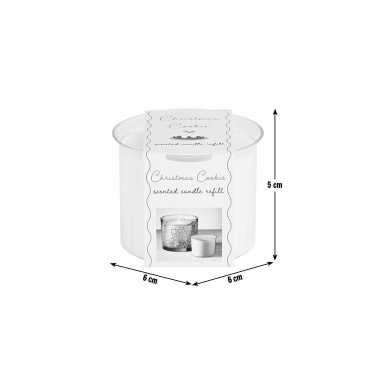 Argos Home gel candle refills Christmas Cookie pack of 2, UK version