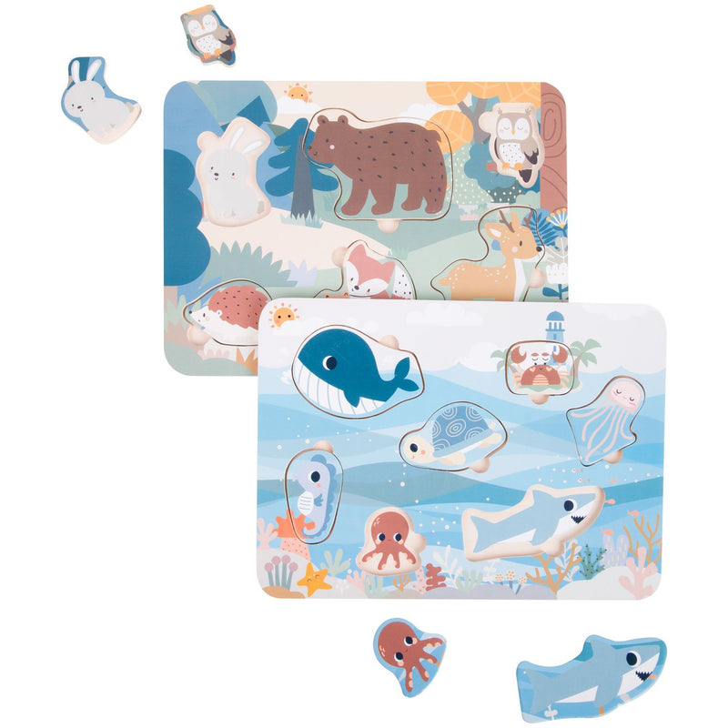 Chad Valley jigsaw puzzle 2 pack - British product