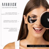 Nanolash collagen eye patches 60 pcs - British product