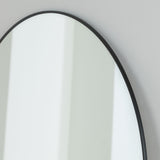 Habitat black arch wall mirror 100x70cm (British brand)