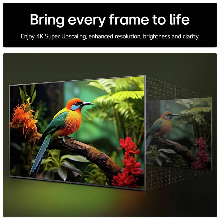 LG 43-inch Smart 4K UHD TV (British brand)