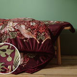 Morris & Co. Strawberry Thief throw 200x150cm, UK version