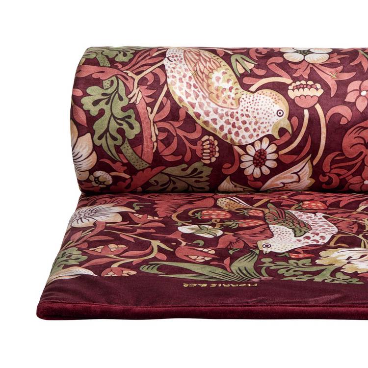 Morris & Co. Strawberry Thief throw 200x150cm, UK version