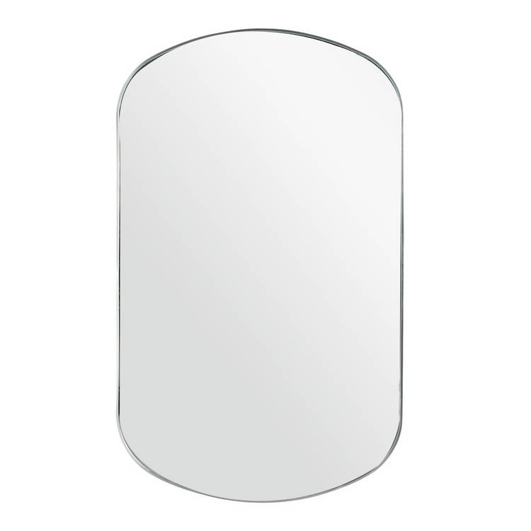 Habitat silver pill wall mirror 100x60cm, UK version
