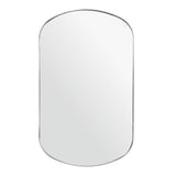 Habitat silver pill wall mirror 100x60cm, UK version