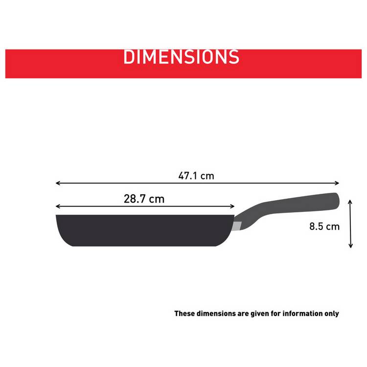 Tefal Stone Force 28cm frying pan (British brand)