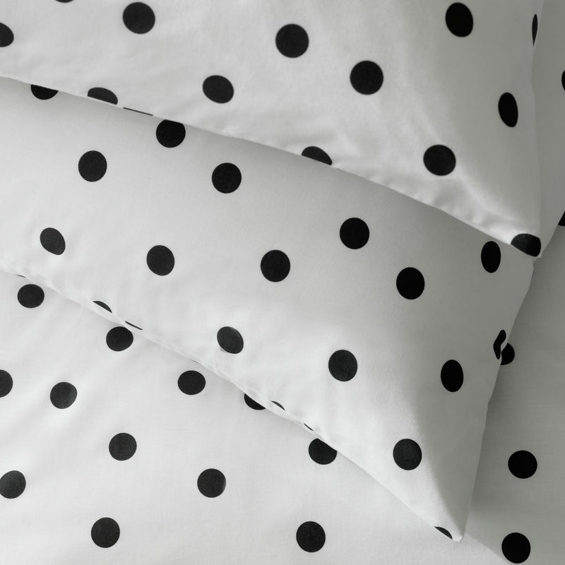 Argos Home reversible spots bedding set single - British product