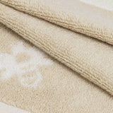 Argos Home floral bee face cloths 2 pack, imported from the UK